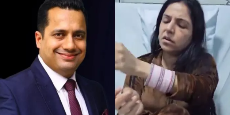 Motivational Speaker Vivek Bindra beats his wife, video goes viral! | Hot News