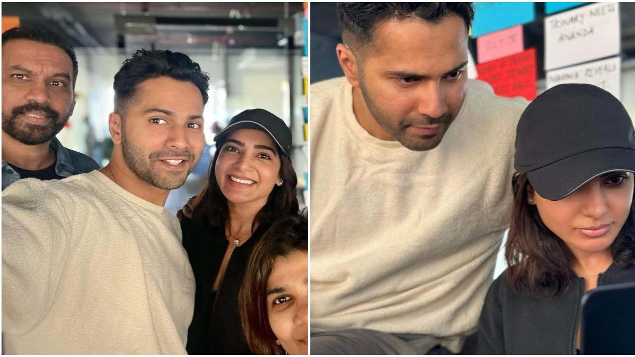 Citadel: Samantha Ruth Prabhu-Varun Dhawan drop PICS with Raj & DK; ‘Finally we got to watch something’