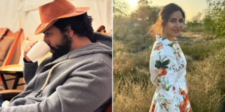 PIC Vicky Kaushal’s ‘queen’ Katrina Kaif turns photographer for him as he enjoys coffee on New Year vacay