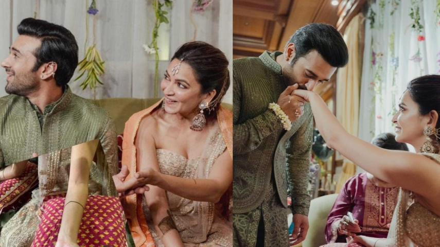 Pulkit Samrat's heart is 'forever' for Kriti Kharbanda; actress drops UNSEEN pic from Mehendi ceremony