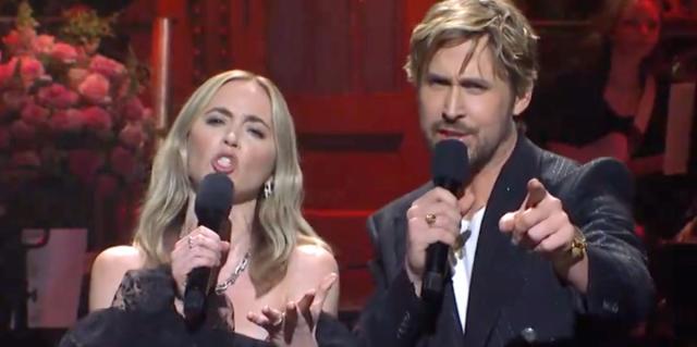 Ryan Gosling Makes Emily Blunt (Jokingly) Angry